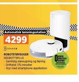 Power Robotstøvsuger tilbud