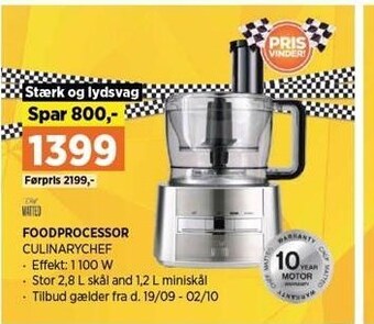 Power Foodprocessor tilbud