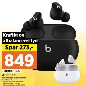 Power True wireless hovedtelefoner tilbud
