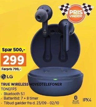 True wireless hovedtelefoner