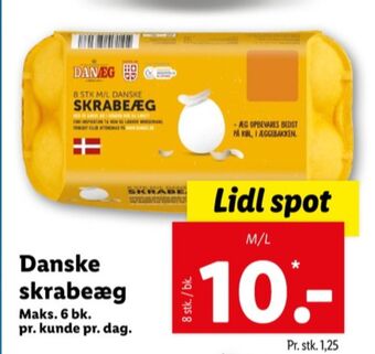 Lidl Danæg æg tilbud