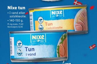Lidl Nixe tun tilbud