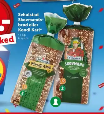 Lidl Kondi karl rugbrød-skiver tilbud