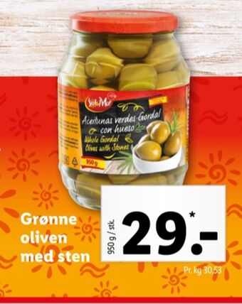 Lidl Sol & mar oliven tilbud