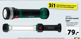 Lidl Parkside lygte tilbud