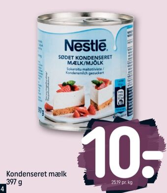 REMA 1000 Nestlé kondenseret mælk tilbud