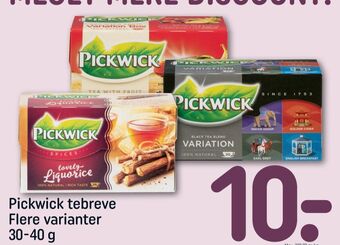 REMA 1000 Pickwick tebreve tilbud