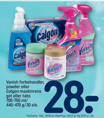 REMA 1000 Vanish pletfjerner tilbud
