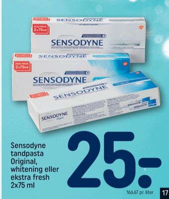Sensodyne tandpasta