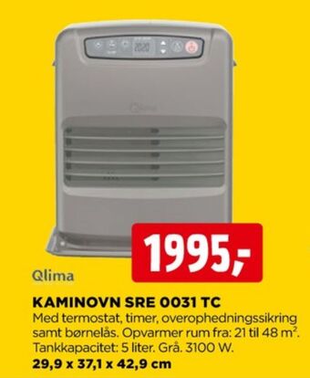 jem & fix Qlima kaminovn tilbud