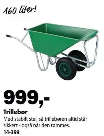 Biltema Trillebør tilbud