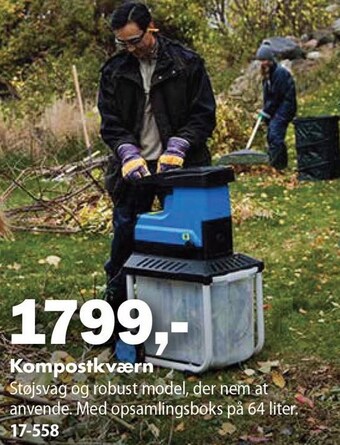 Biltema Kompostkværn tilbud