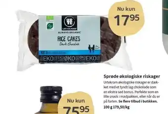 Sprøde økologiske riskager