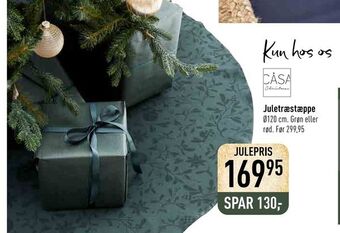 Juletræstæppe