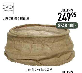 Juletræsfod skjuler