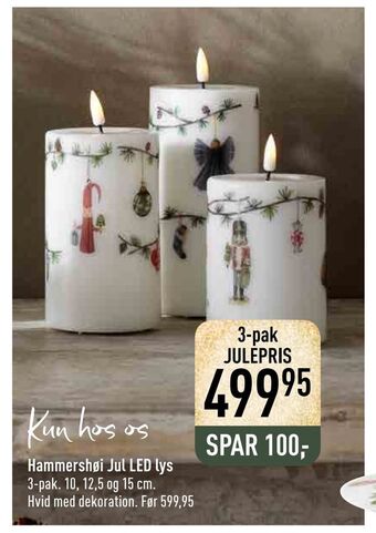 Imerco Hammershøi jul led lys tilbud