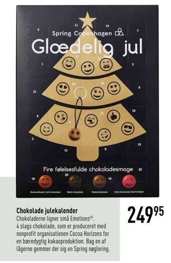 Imerco Chokolade julekalender tilbud