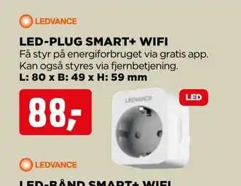 jem & fix Led-plug smart+ wifi tilbud