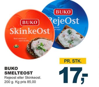 Let-Køb Buko smelte smøreost rejeost tilbud