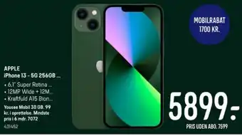Elgiganten Apple iphone 13 mini mobiltelefon tilbud