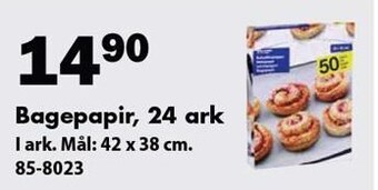 Biltema Bagepapir tilbud