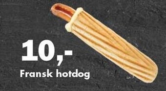 Biltema Fransk hotdog tilbud
