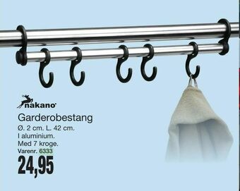 Garderobestang