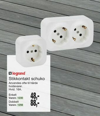 Stikkontakt schuko