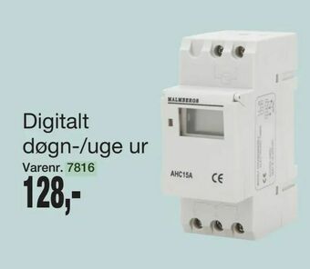 Harald Nyborg Digitalt døgn-/uge ur tilbud