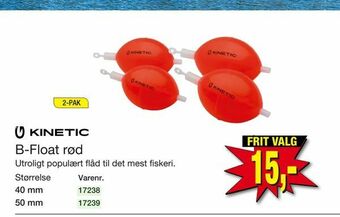 Harald Nyborg B-Float rød tilbud