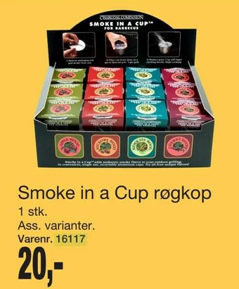 Harald Nyborg Smoke in a Cup røgkop tilbud