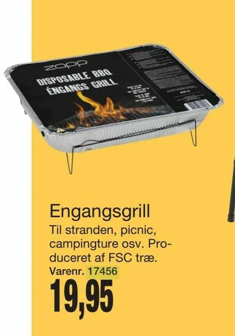 Harald Nyborg Engangsgrill tilbud