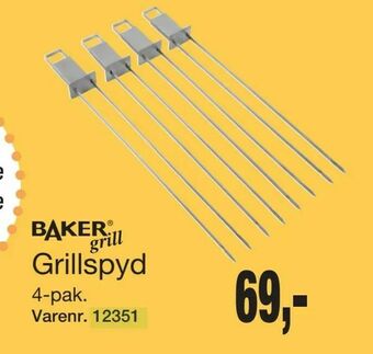 Harald Nyborg Grillspyd tilbud