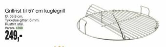 Harald Nyborg Grillrist til 57 cm kuglegrill tilbud