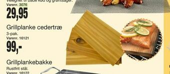 Harald Nyborg Grillplanke cedertræ tilbud