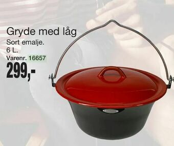 Gryde med låg