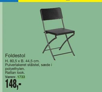 Harald Nyborg Foldestol tilbud