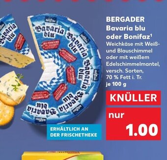 Kaufland DE Bergader Bavaria blu oder Bonifaz tilbud