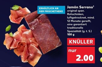 Kaufland DE Jamón Serrano tilbud