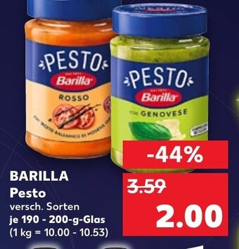 Kaufland DE Barilla Pesto tilbud