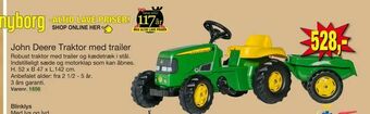 Harald Nyborg John Deere Traktor med trailer tilbud