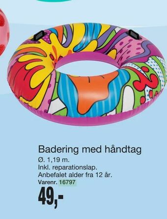Harald Nyborg Badering med håndtag tilbud