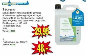 Harald Nyborg Tagrens tilbud