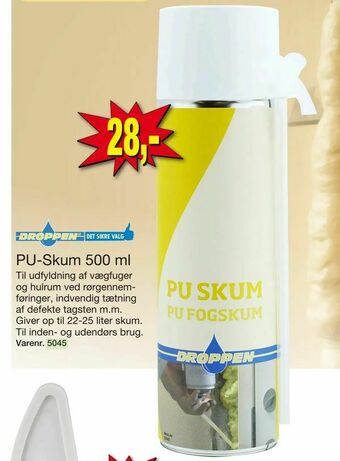Harald Nyborg PU-Skum 500 ml tilbud