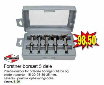 Harald Nyborg Forstner borsæt 5 dele tilbud