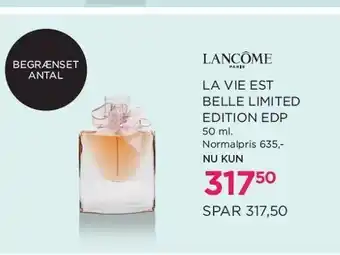 Salling La vie est belle limited edition edp tilbud