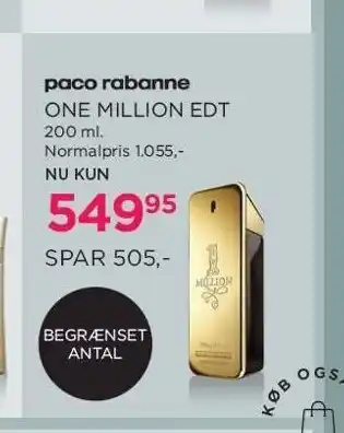 Salling One million edt tilbud