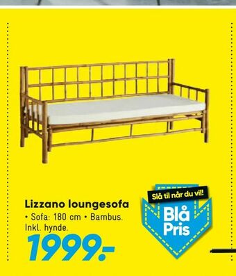 Bilka Lizzano loungesofa tilbud