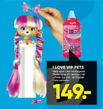 Bilka I love vip pets tilbud