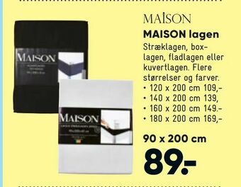 Bilka MAISON lagen tilbud